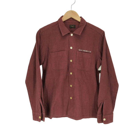 ラディアル RADIALL 13AW 千鳥格子柄 L/S オープンカラーシャツ メンズ S