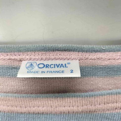 オーシバル ORCIVAL フランス製 ボーダー バスクシャツ L/S カットソー レディース 2