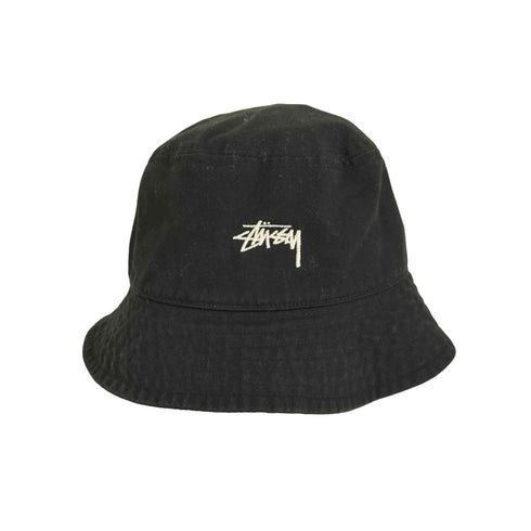 ステューシー Stussy ロゴ刺繍 バケットハット メンズ