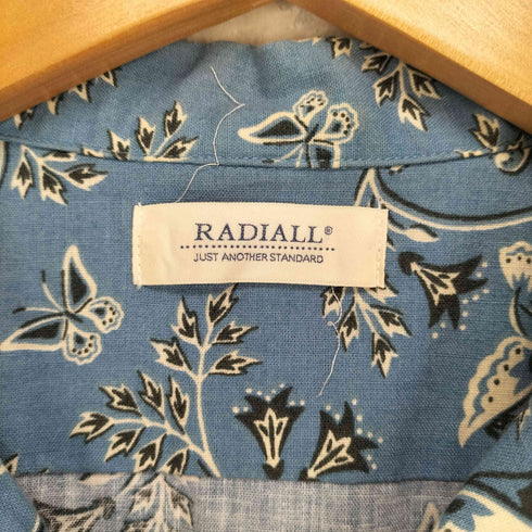 ラディアル RADIALL 16SS HUMMING BIRD 総柄 S/S アロハシャツ メンズ S