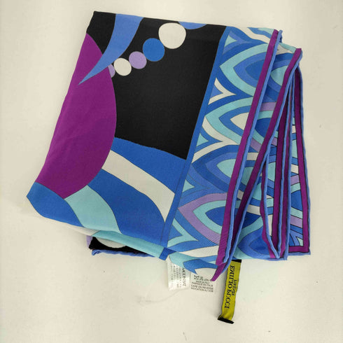 エミリオプッチ EMILIO PUCCI シルク100総柄スカーフ レディース