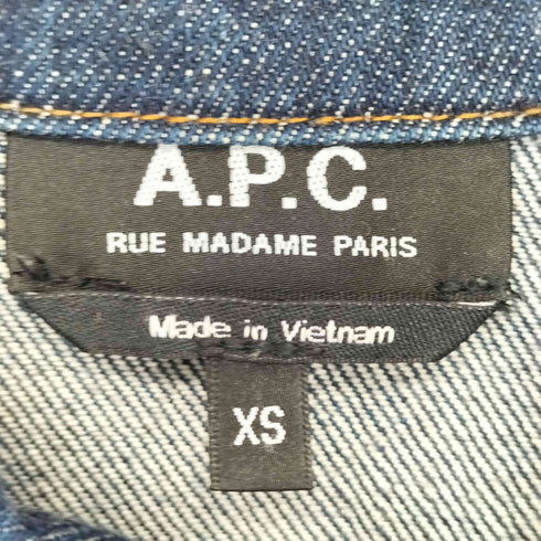 アーペーセー A.P.C. 赤耳 トラッカージャケット メンズ import:XS