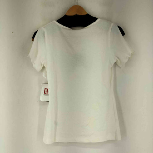 アディダス adidas 00s フロントスパンコール S/S Tシャツ レディース JPN:M