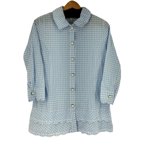 クレージュ courreges ギンガムチェック L/S ブラウス レディース