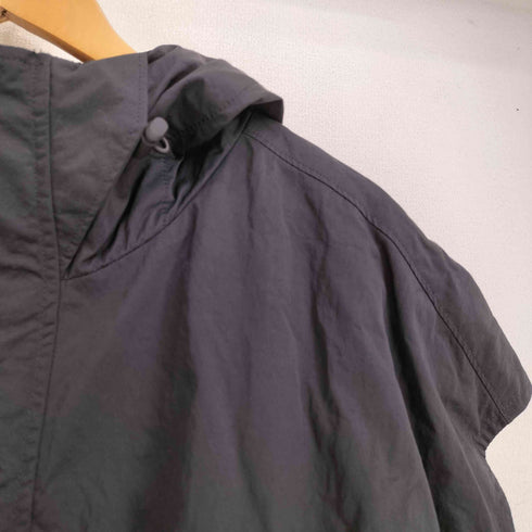 ザラ ZARA ポリコットン フーデッド ジップアップベスト メンズ L-XL