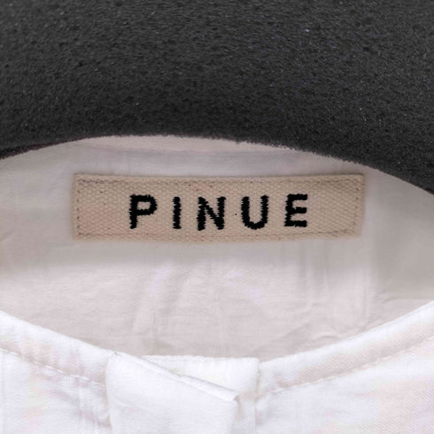 PINUE ハーフスリーブラダーレースロングワンピース レディース JPN:S