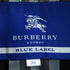 バーバリーブルーレーベル BURBERRY BLUE LABEL モヘヤ混 裏地ノバチェック ダブルハーフコート レディース 38