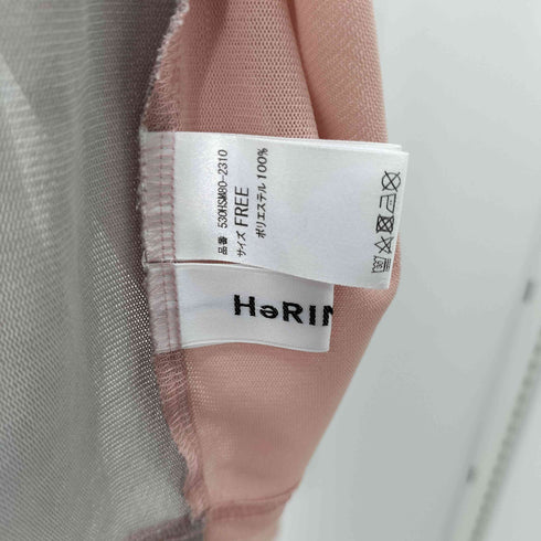 ヘリンドットサイ HeRIN.CYE Bicolor mesh inner tops レディース FREE