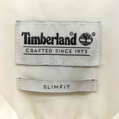 ティンバーランド Timberland SLIM FIT ワンポイント刺繍 ボタンダウン ドレスシャツ メンズ import:L