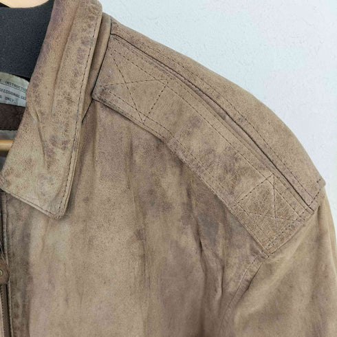 INTERNATIONAL OUTERWEAR ジップレザージャケット メンズ import:M