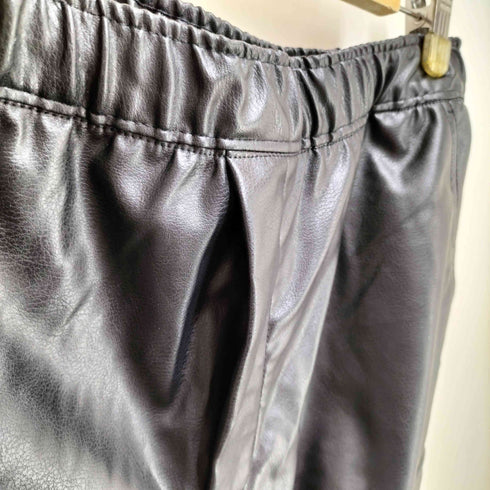 エイチアンドエム H&M フェイクレザー カーゴパンツ メンズ JPN:M