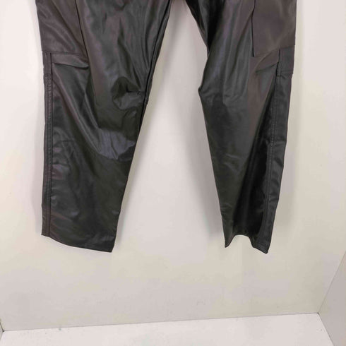 エイチアンドエム H&M フェイクレザー カーゴパンツ メンズ JPN:M