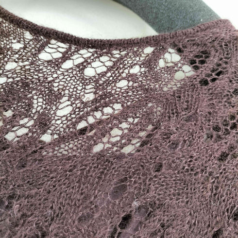 マーキュリーデュオ MERCURYDUO インナー付モヘヤニットワンピース レディース FREE