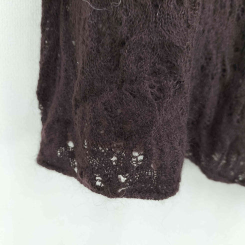 マーキュリーデュオ MERCURYDUO インナー付モヘヤニットワンピース レディース FREE