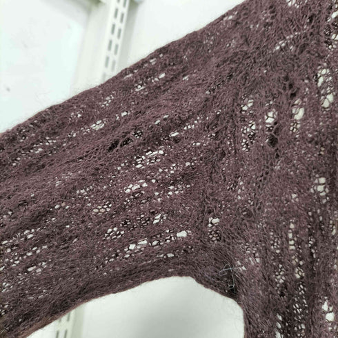 マーキュリーデュオ MERCURYDUO インナー付モヘヤニットワンピース レディース FREE