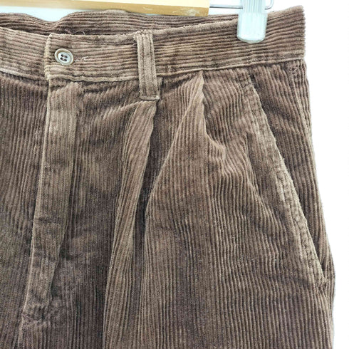 ステファネル STEFANEL イタリア製 2タック コーデュロイパンツ メンズ