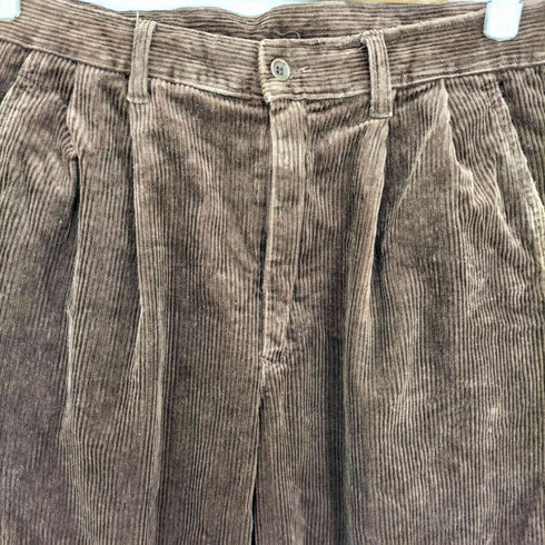 ステファネル STEFANEL イタリア製 2タック コーデュロイパンツ メンズ