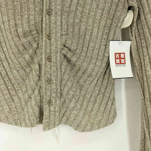 L/S デザインカーディガン レディース