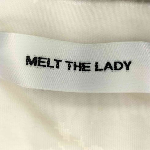 メルトザレディ Melt the lady シャーリングデザイン S/S トップス レディース FREE