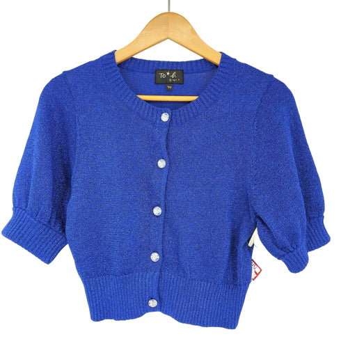 トゥービーバイアニエスベー To b. by agnes b. ラメ カーディガン レディース FREE