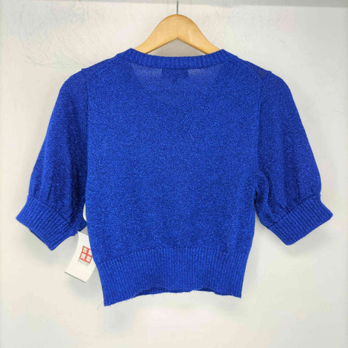 トゥービーバイアニエスベー To b. by agnes b. ラメ カーディガン レディース FREE