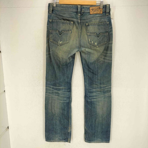 ディーゼル DIESEL ダメージ加工 ボタンフライデニムパンツ メンズ W30 L30