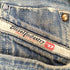 ディーゼル DIESEL ダメージ加工 ボタンフライデニムパンツ メンズ W30 L30