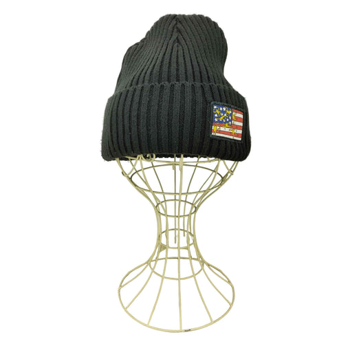 ニューエラ NEW ERA コラボ 星条旗 ロゴ アクリル ウール ニット キャップ ビーニー メンズ