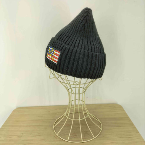ニューエラ NEW ERA コラボ 星条旗 ロゴ アクリル ウール ニット キャップ ビーニー メンズ
