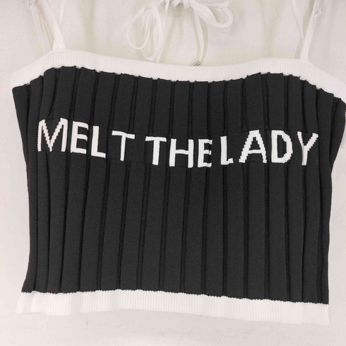 メルトザレディ Melt the lady フロントロゴ トップス レディース FREE