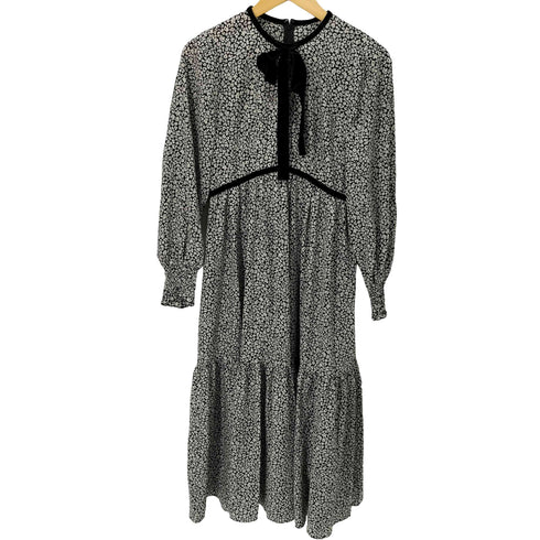 ジルスチュアート JILLSTUART モノトーンフラワーワンピース レディース JPN:2