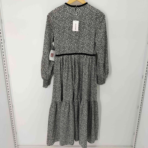 ジルスチュアート JILLSTUART モノトーンフラワーワンピース レディース JPN:2