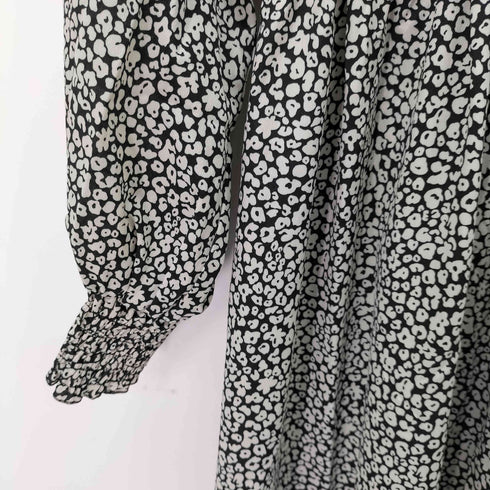 ジルスチュアート JILLSTUART モノトーンフラワーワンピース レディース JPN:2