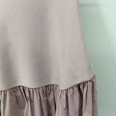 ジルスチュアート JILLSTUART ニットドッキングタフタスカート レディース JPN:0