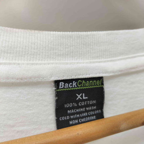 バックチャンネル Back Channel 00S 初期 タグ DEF-T アーティスト プリント Tシャツ メンズ JPN:XL