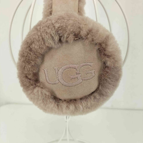 アグ UGG 刺繍ロゴ イヤーマフ レディース