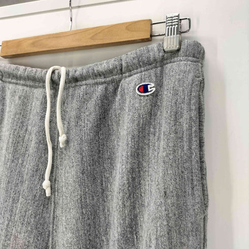 チャンピオン Champion HERITAGE WEAVE ヘリテージ ウィーブ 刺繍 目付き イージー スウェット パンツ ジョガー パンツ 霜降り メンズ L