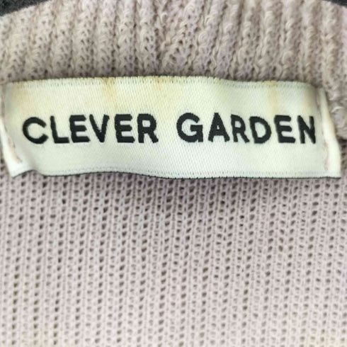 CLEVER GARDEN デザインフーデットトップス レディース