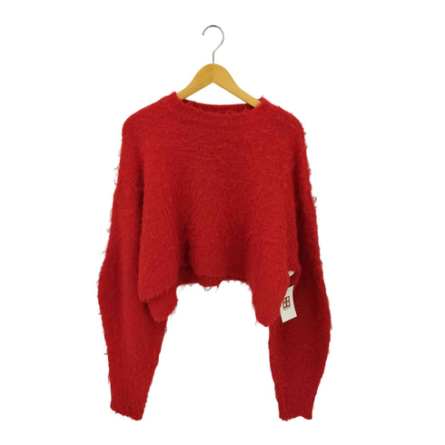 yae Long Sleeve Color Shaggy Knit ロングスリーブカラーシャギーニット レディース FREE