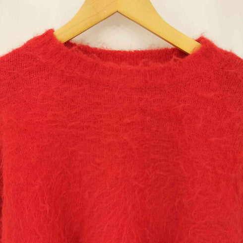 yae Long Sleeve Color Shaggy Knit ロングスリーブカラーシャギーニット レディース FREE