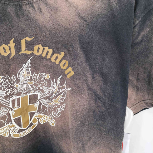 City of London ASPENBERG SOUVENIR 90s プリント クルーネックTシャツ メンズ