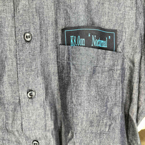K8.0on Nocturnal L/S シャンブレーシャツ domestic メンズ 40/15 4/3