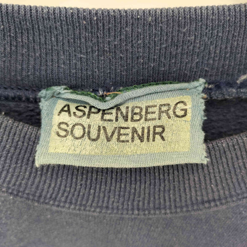 City of London ASPENBERG SOUVENIR 90s プリント ラグラン クルーネックスウェット メンズ