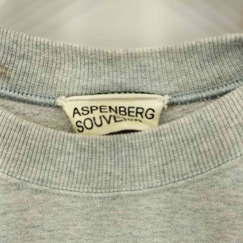 City of London ASPENBERG SOUVENIR 90s プリント ラグラン クルーネックスウェット メンズ