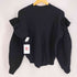 ランバンオンブルー LANVIN en Bleu ボリュームスリーブフリルニット レディース EUR:38