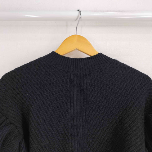 ランバンオンブルー LANVIN en Bleu ボリュームスリーブフリルニット レディース EUR:38