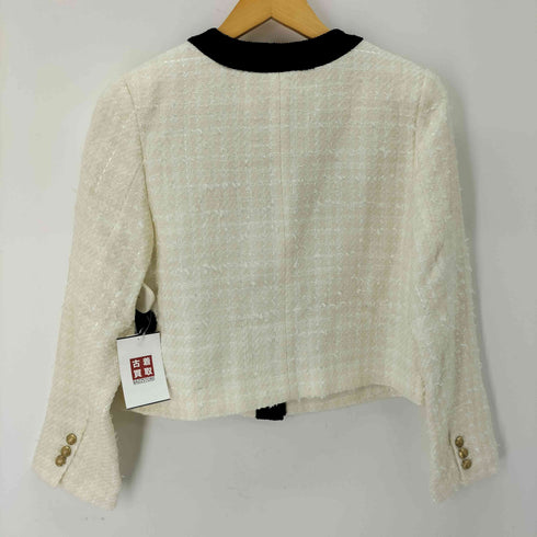 ジルスチュアート JILLSTUART モノトーンツイードジャケット レディース import:S