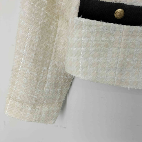 ジルスチュアート JILLSTUART モノトーンツイードジャケット レディース import:S