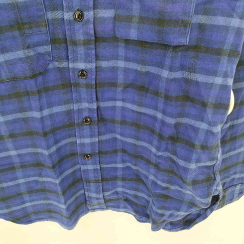 エンジニアードガーメンツ Engineered Garments USA製 コットン チェック ガチャポケ 長袖シャツ メンズ import:S