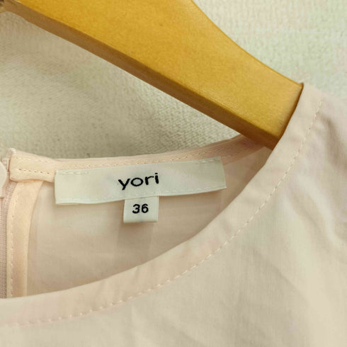 ヨリ yori フリルスリーブブラウス レディース JPN:36